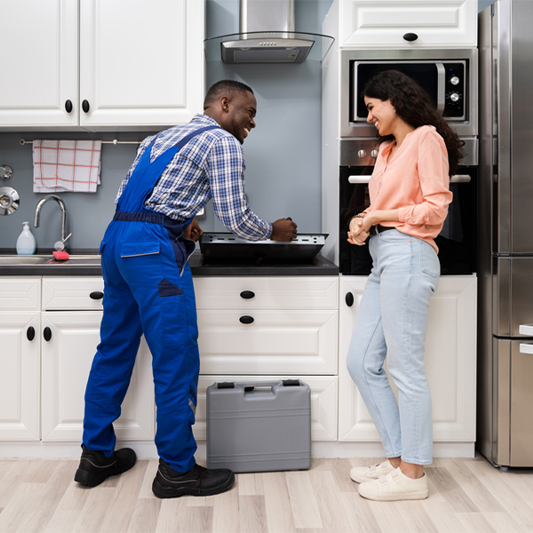 how long does it typically take to complete cooktop repair services in Cooksburg